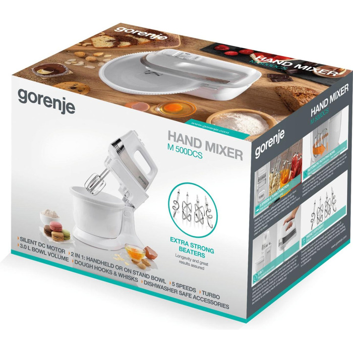 Стаціонарний міксер Gorenje M 500 DCS (739685) (7112063)