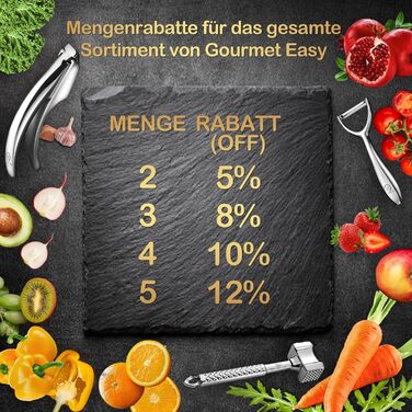 Прес для часнику Gourmet Easy