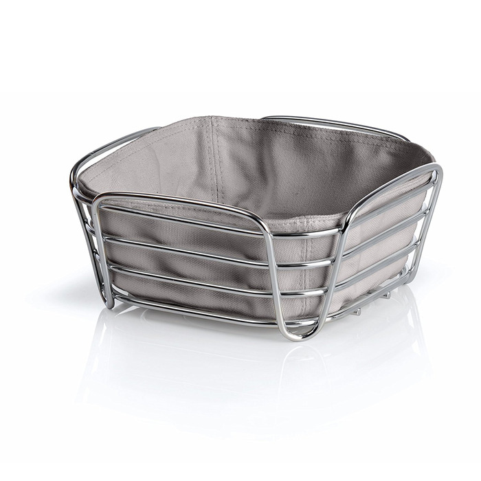 Кошик для хліба 21 x 21 см темно-сірий Delara Blomus