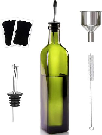 Дозатор для олії та оцту 500 мл, зелений Vialex