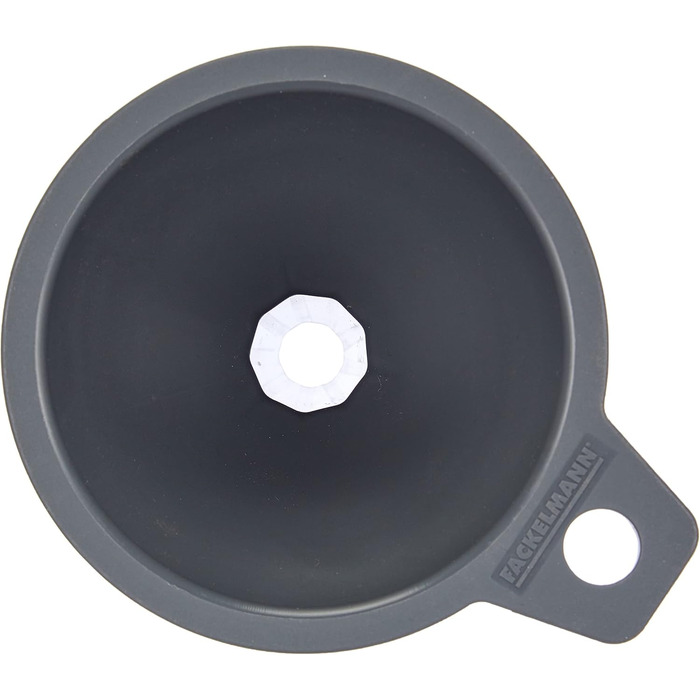 Набір лійок Fackelmann, воронка для наповнення пляшок і склянок (колір сірий), кількість 3 шт., (Ø 11 см)