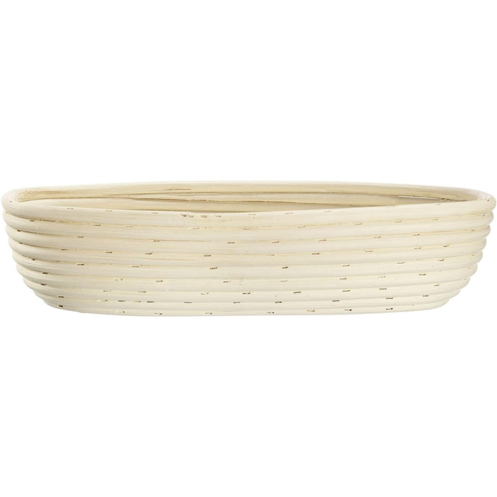 Кошик для вистоювання Westmark, для тіста для хліба 1500-2000 г, овальний, довжина приблизно 40 см, ротангова тростина, світло-бежева, 32022270 (набір з 2 шт. , довжина 34 см)