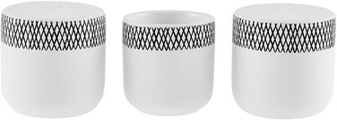 Набір кістяного посуду Karaca Streamline Fallon нового покоління, 59 предметів, 12 персон, новий кістяний обідній сервіз, виготовлення та дизайн, декоративний, натуральний, їдальня