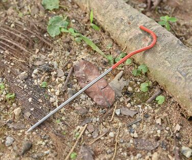 Колышки для туристической палатки 15 см 12 шт. iBasingo