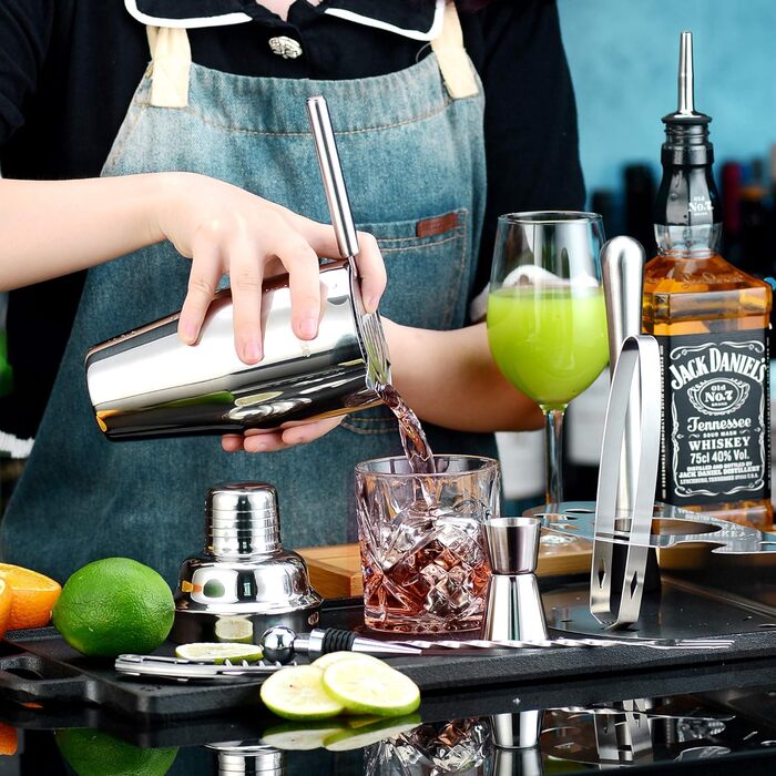 Набір шейкерів для коктейлів 10 предметів Velaze