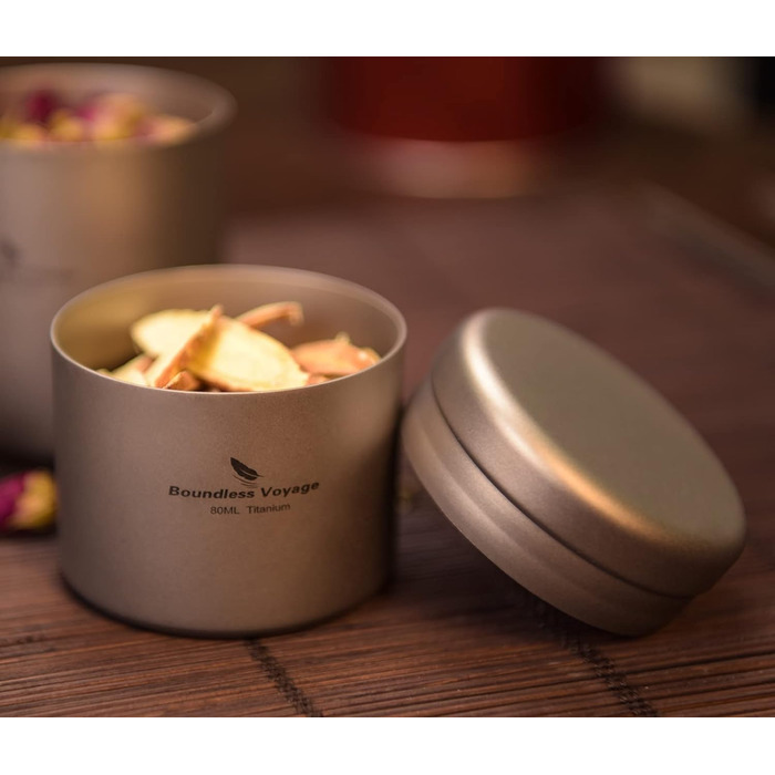 Титанова чайна каністра для чаю Boundless Voyage