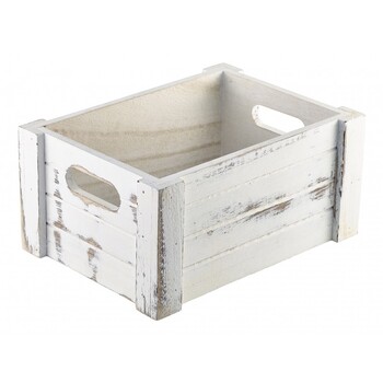 Ящик белый деревянный 22.8x16.5x11 см, GenWare