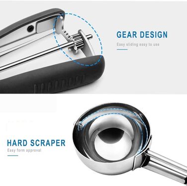 Ложка для морозива 19 см TELANKS