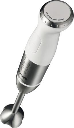 Gorenje Блендер заглибний 800Вт, 5в1, чаша-500мл, подрібнювач, білий