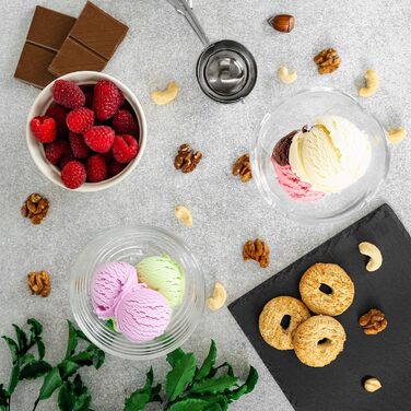 Набір креманок для мороженого 6 шт. 300 мл KADAX