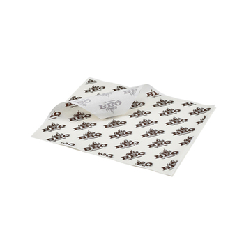 Жиронепроникний папір 35х25 см, принт BBQ, 1 упаковка (1000 аркушів), GenWare