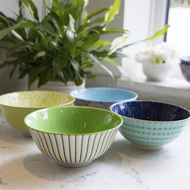 Миска Kitchen Craft LIME HUES, керамика, диам. 16 см, 500 мл