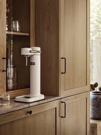 Набір для газування води, 2 предмети, білий Carbonator 3 Aarke