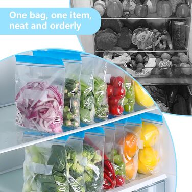 Вакуумні пакети 70 пакетів  17,5 х 15,5/31 х 27/ 22 х 18 см Xmart