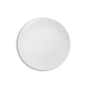 Тарелка мелкая Ariane Oxide 24 см rimless pearl white AVCARNA70011024