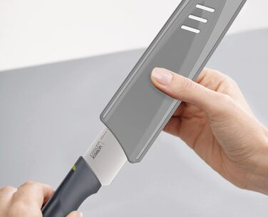 Набір ножів, 3 предмети, чорний/опал Duo Elevate Joseph Joseph