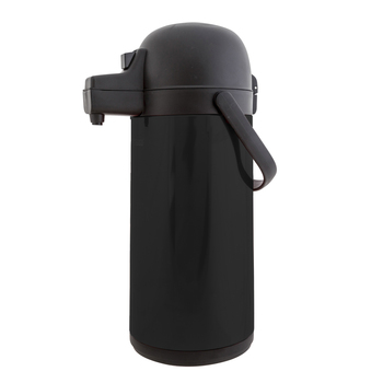 Термос THERMOS AIRPOT зі скляною колбою, помповий, чорний, 1,9 л