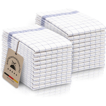 Набір кухонних рушників з 20 предметів 50 x 70 см, синій ZOLLNER