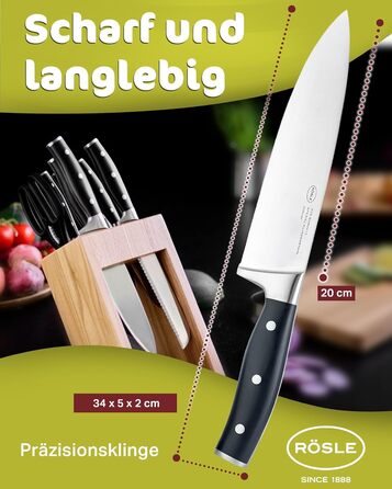 Кухарський ніж 20 см Tradition Rosle