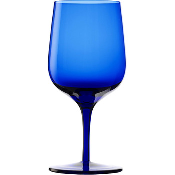 Коктейльні чаші Stlzle Lausitz Grandezza 240 мл / Набір з 6 келихів для мартіні/Келихи для аперитиву/Cosmopolitan Келихи для посудомийної машини безпечні та ударостійкі (склянки для води сині)