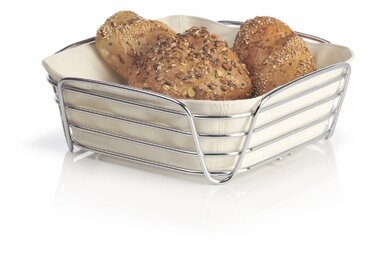 Кошик для хліба 25 x 25 см пісок Delara Blomus