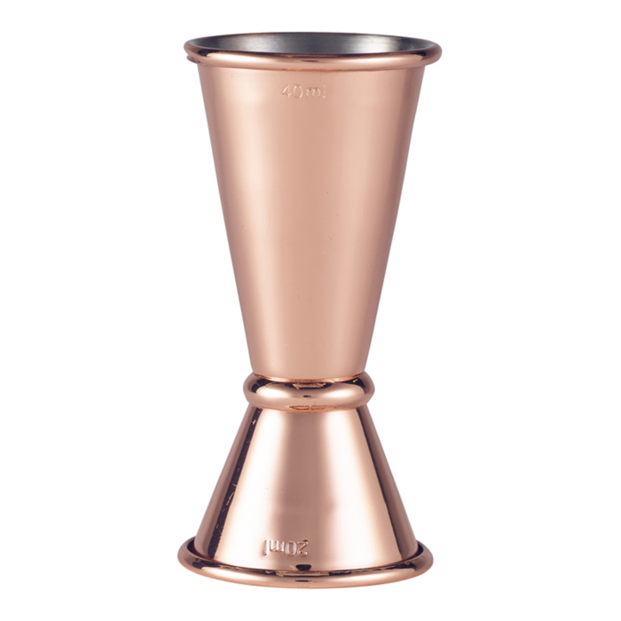 Джіггер 20/40 мл, мідне покриття, GenWare