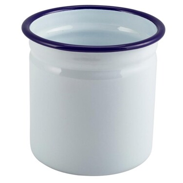 Утримувач столових приладів 11,5х11 см, емаль, білий, GenWare