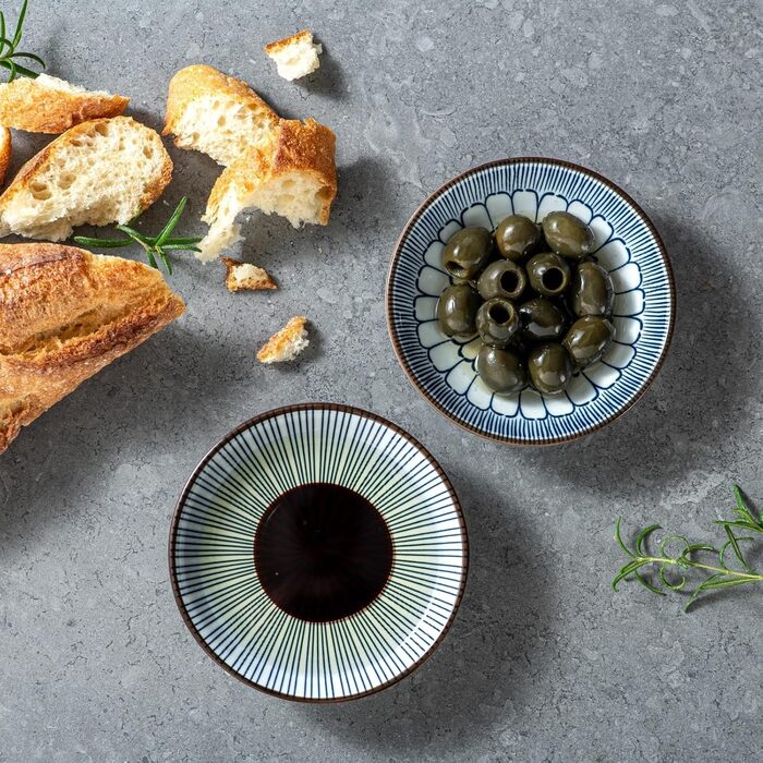 Набір з 6 керамічних мисок для соусів Besmeety