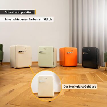 Міні-холодильник 40 л кремовий TZS First Austria