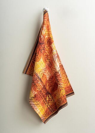 Набір з 3 багатоцільових кухонних рушників Maison d&39 Hermine Rural Christmas, 100 бавовна Барні рушники День подяки/Різдво (50 см x 70 см) (11 - Шотландська шотландка)