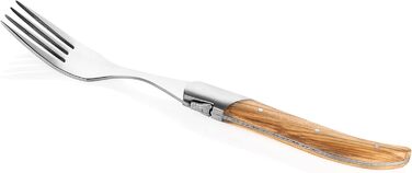 Набір з 6 виделок в дерев'яній коробці Luxury Line Laguiole Style de Vie