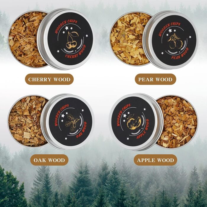 Набір для копчення коктейлів 8 предметів EVEJEG