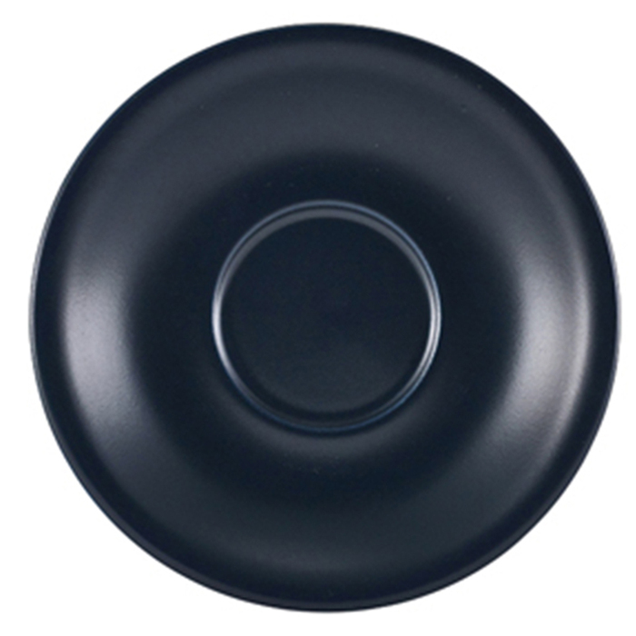 Блюдце 13,5 см, синее матовое, Matt Blue, Color Tea, GenWare