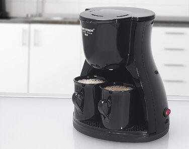 Кавомашина 450 Вт, чорна Duo Bestron