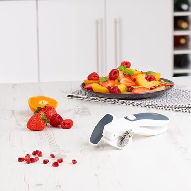 Відкривачка Zyliss Strong Boy 2, ABS, TPE, нержавіюча сталь, нейлон, посилений ПВХ, сірий, 23 x 5 x 4 см, E46145 (консервний нож із замком і підйомом)