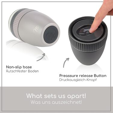 Стаканчик для пластівців Milu на винос 400 мл з назвою MsliMax для йогурту герметичний стаканчик з ложкою (сіро-коричневий, нержавіюча сталь)