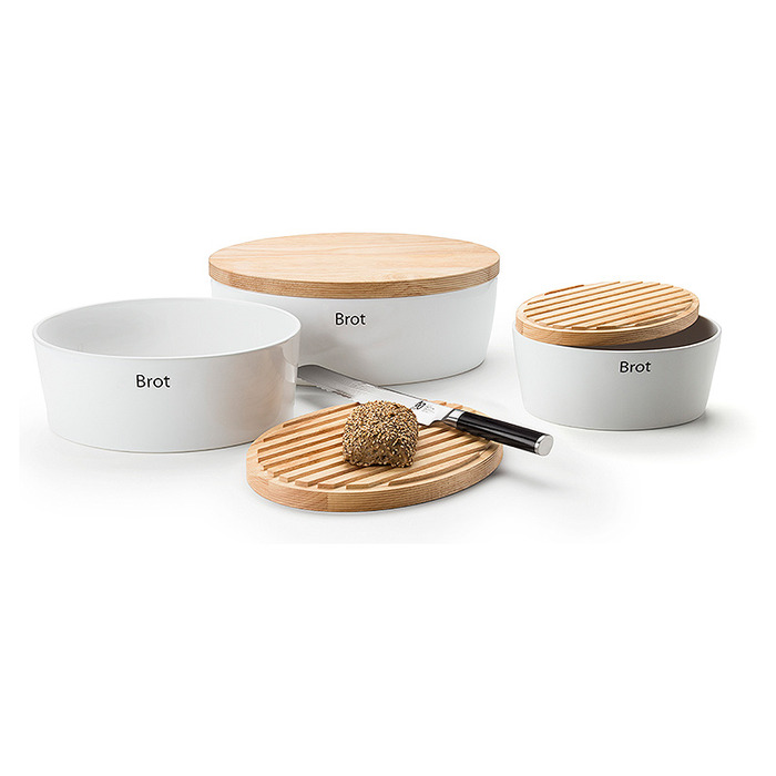 Ємність для зберігання хліба з кришкою 36 x 23 см Continenta