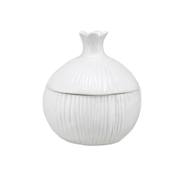 Банка для часнику La Porcellana Bianca FATTORIA, порцеляна, діам. 14 см, вис. 18 см