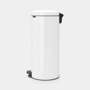 Сміттєвий бак з педаллю 30 л безшумний білий NewIcon Brabantia