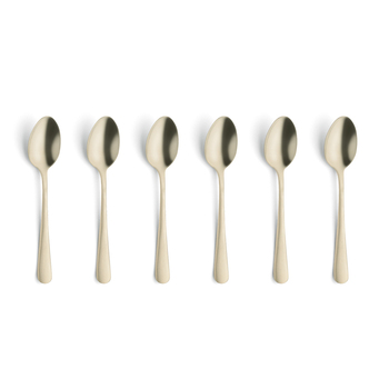 Набор кофейных ложек Amefa AUSTIN CHAMPAGNE, 6 пр.