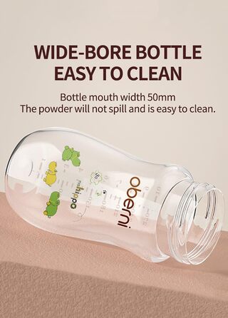 Пляшечки дитячі 270мл з соскою NaturalWave для новонароджених від 12 місяців, антиколікова пляшечка для молока з обтяженою соломинкою без повітря, ручки, (зелені, )