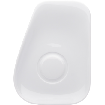 Блюдце до чашки для капучино / макиато 18 см, біле Elixyr Kahla