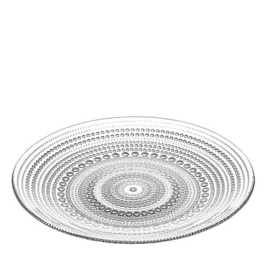 ARDESTO Тарілка Verbena, 24.5см, скло, прозорий