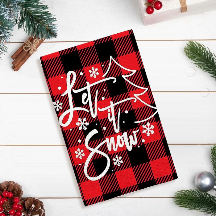 Набір з 2 різдвяних кухонних рушників 45 x 65 см, набір U Ohok