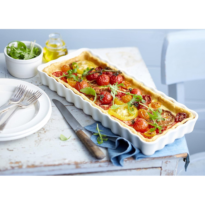 Форма для выпечки прямоугольная 36x15x5 см, бордовая Emile Henry