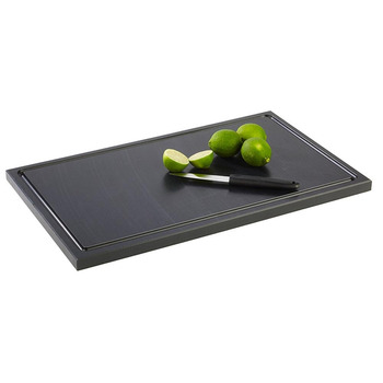 Барна обробна дошка 50 см x 30 см з дренажним каналом і протиковзкими ніжками, можна мити в посудомийній машині, XL, 93307