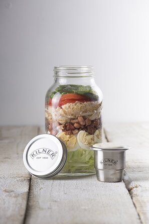 Банка з соусником 1 л 2 предмети On the Go Kilner