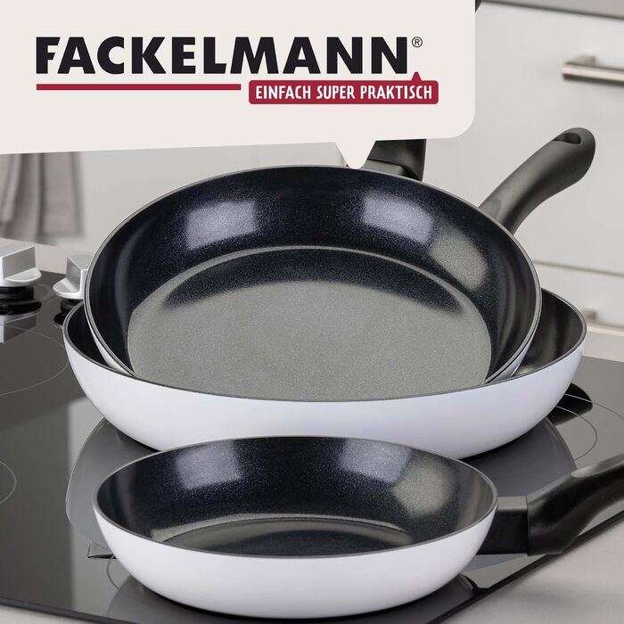 Сковорода 20 см, чорно-біла Arcadalina Fackelmann