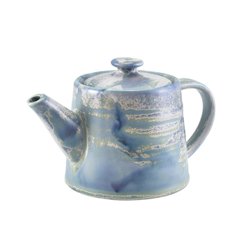 Чайник 500 мл, блакитний, Terra Porcelain Seafoam, GenWare