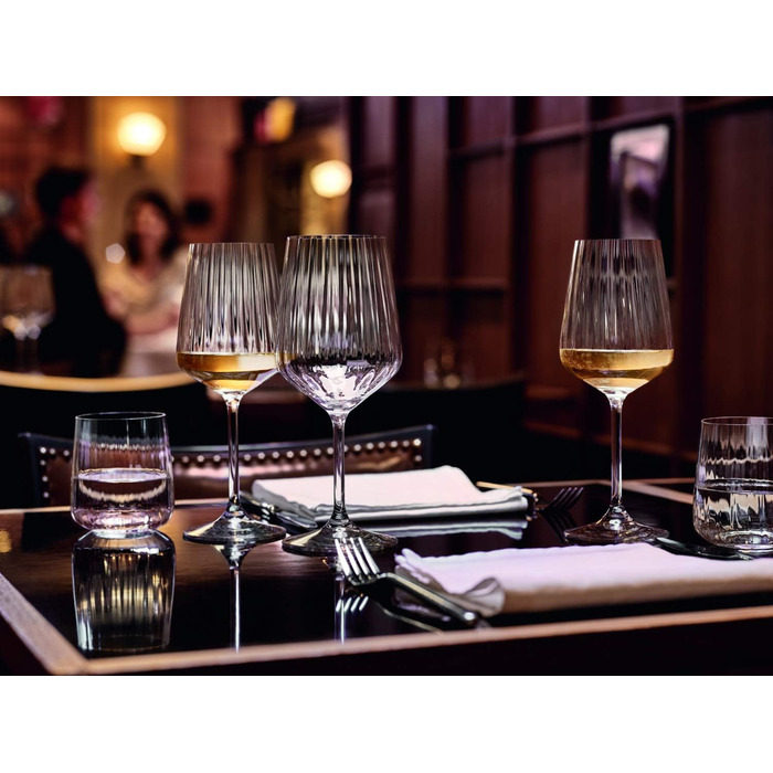 Набор из 4 бокалов для белого вина, хрустальный бокал, 440 мл, Spiegelau LifeStyle, 4450172 (чашка для питья)